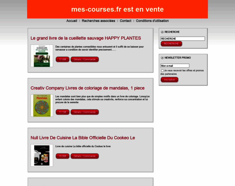 Mes-courses.fr thumbnail