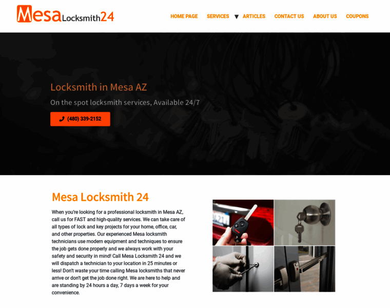 Mesa-locksmith24.com thumbnail