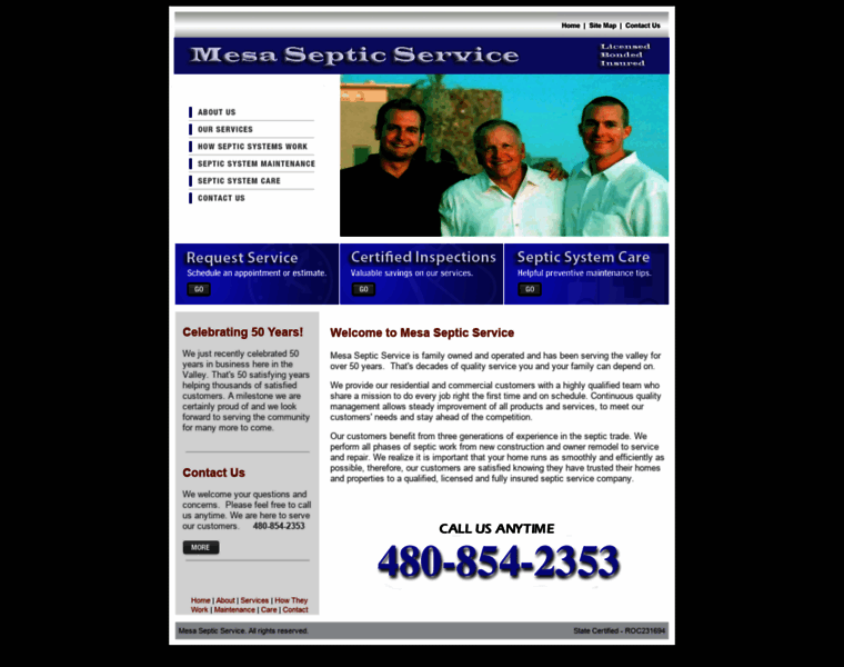Mesa-septic.com thumbnail