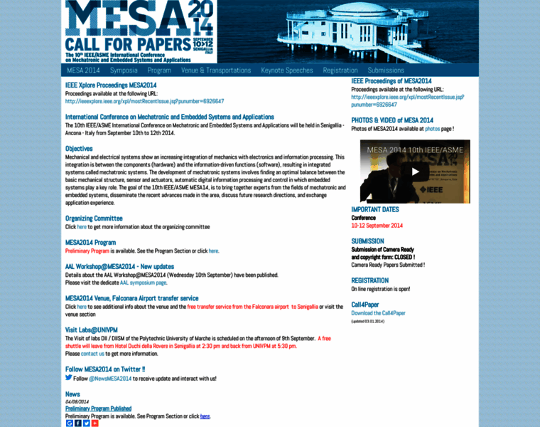 Mesa2014.org thumbnail