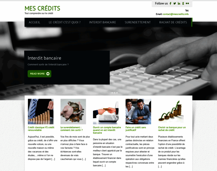 Mescredits.info thumbnail