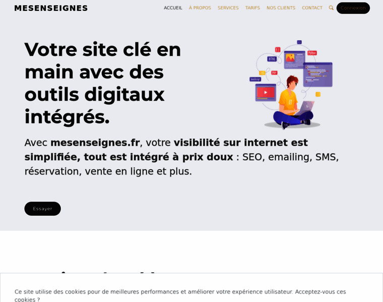 Mesenseignes.fr thumbnail Mesenseignes.fr thumbnail