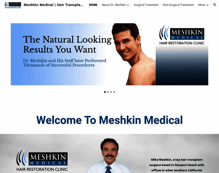 Meshkinmedical.com thumbnail