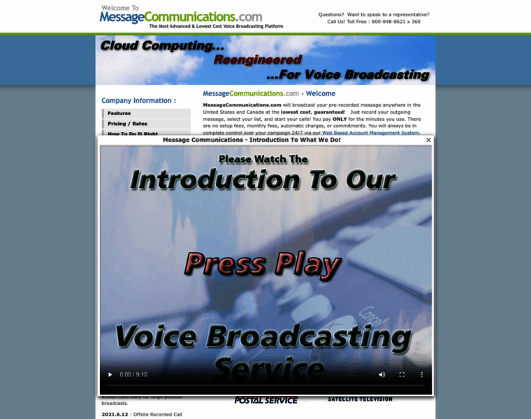 Messagecommunications.com thumbnail