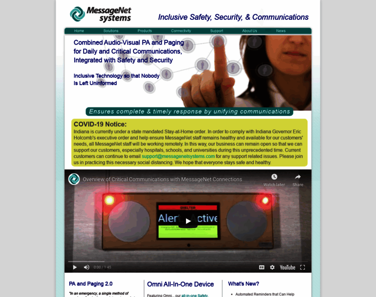 Messagenetsystems.com thumbnail