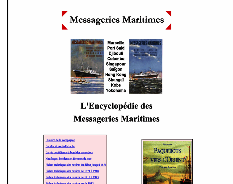 Messageries-maritimes.org thumbnail