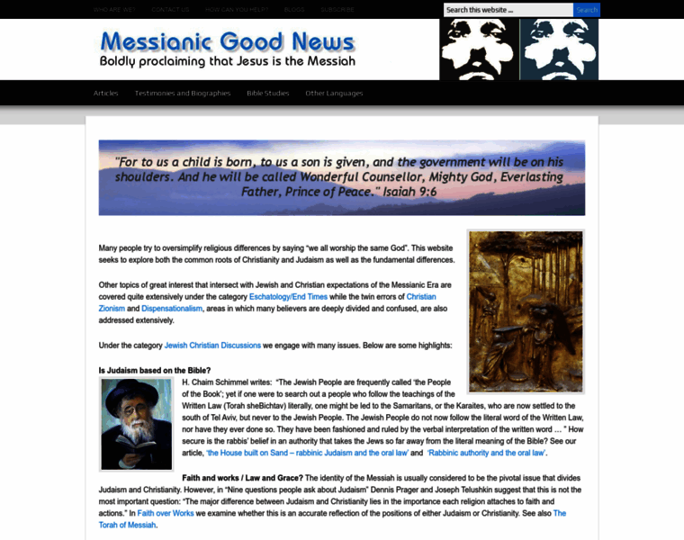 Messianicgoodnews.org thumbnail