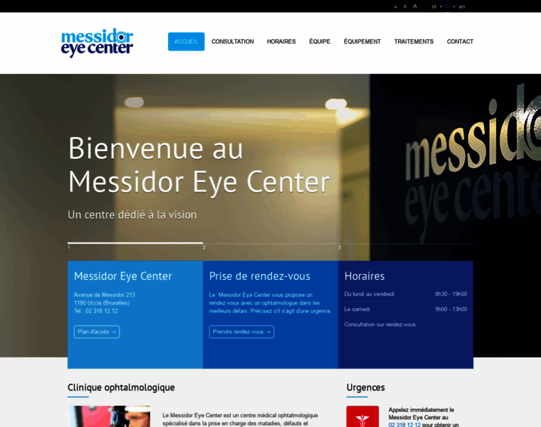 Messidoreyecenter.be thumbnail