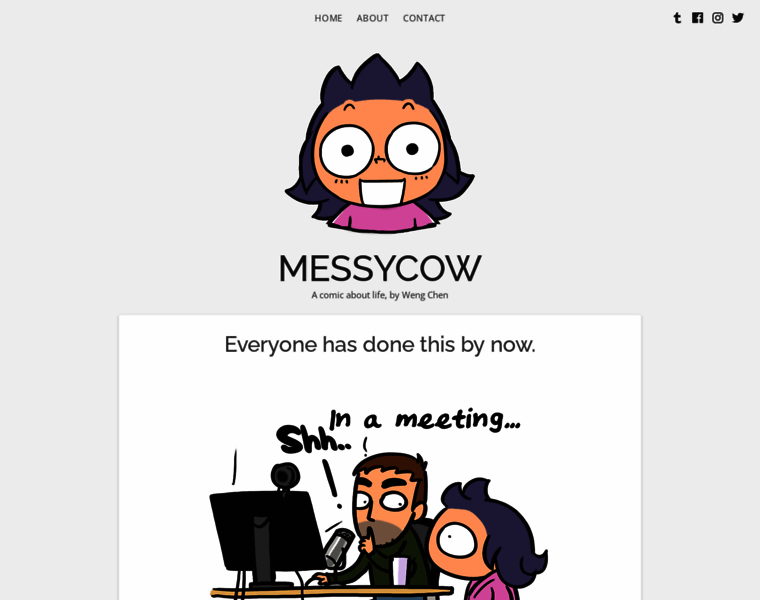 Messycow.com thumbnail