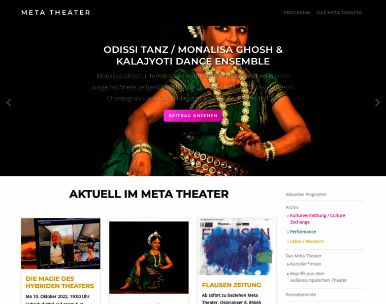Meta-theater.com thumbnail