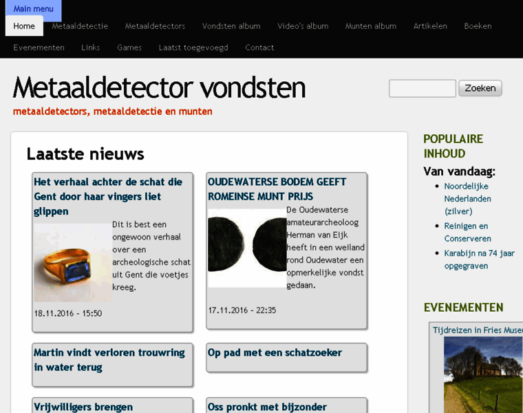 Metaaldetector-vondsten.nl thumbnail