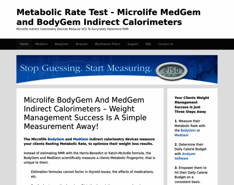 Metabolicratetest.com thumbnail