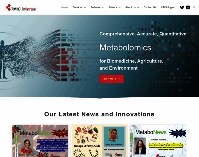 Metabolomicscentre.ca thumbnail
