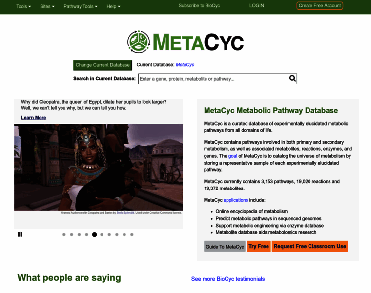 Metacyc.org thumbnail