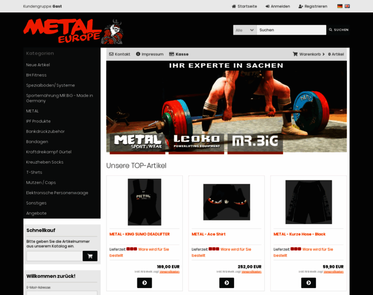 Metal-europe.de thumbnail