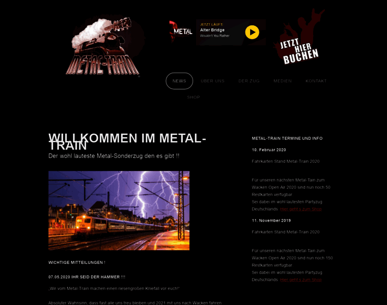 Metal-train.de thumbnail