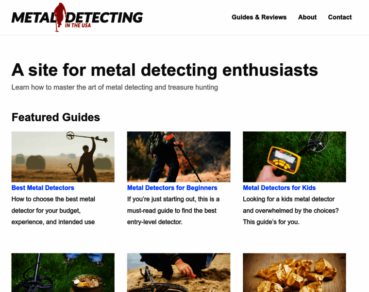 Metaldetectingintheusa.com thumbnail