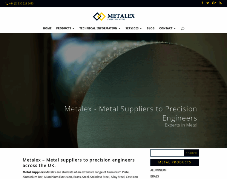 Metalex.co.uk thumbnail