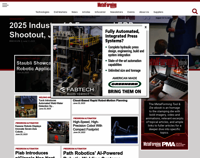 Metalformingmagazine.com thumbnail Metalformingmagazine.com thumbnail