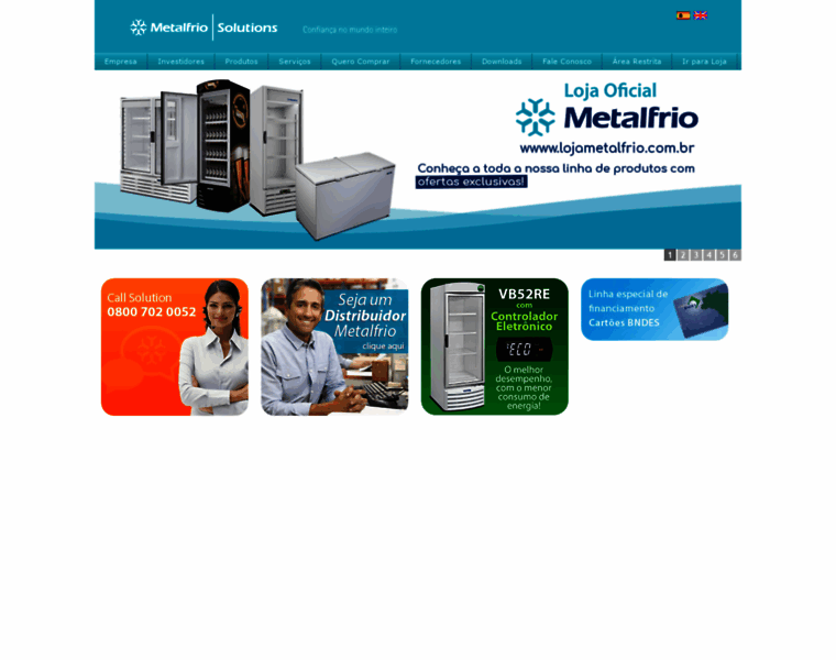 Metalfrio.com.br thumbnail