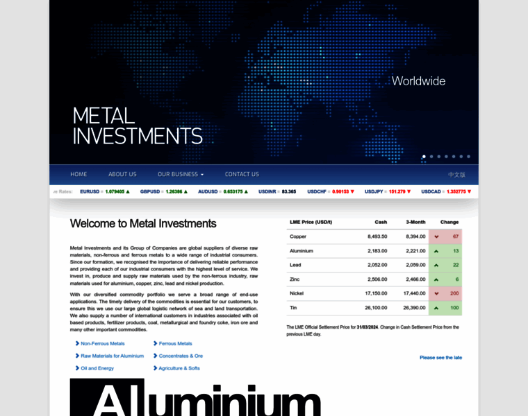 Metalinvestments.com thumbnail