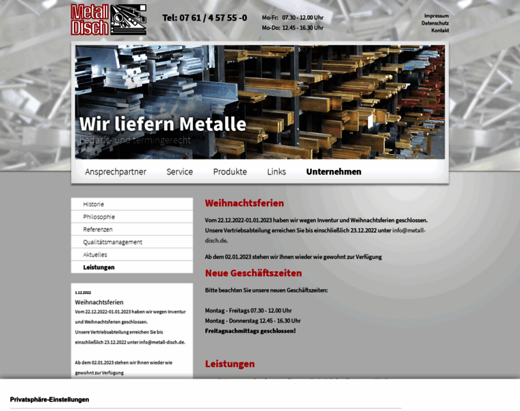 Metall-disch.de thumbnail