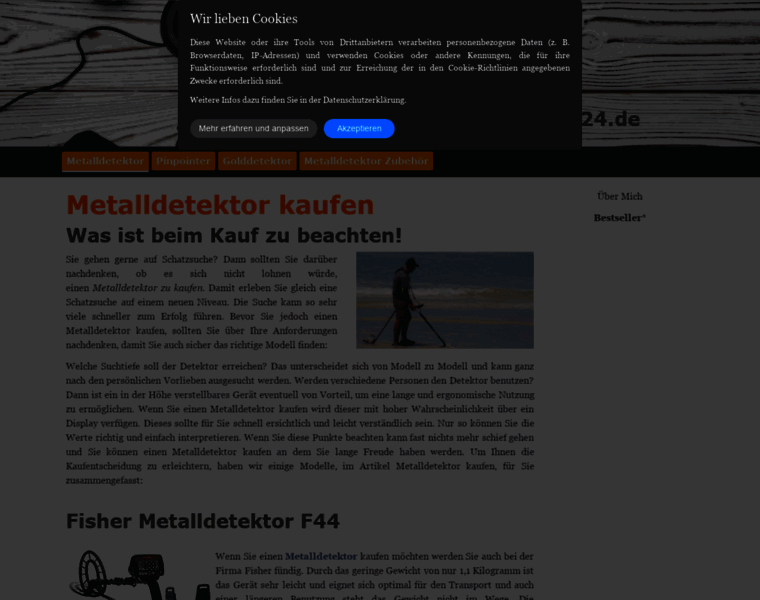 Metalldetektor-kaufen24.de thumbnail