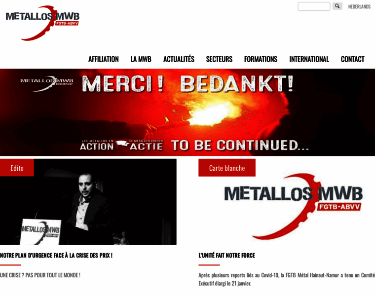 Metallos.be thumbnail