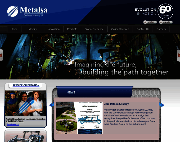 Metalsa.com thumbnail