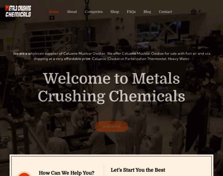 Metalscrushingchemicals.com thumbnail