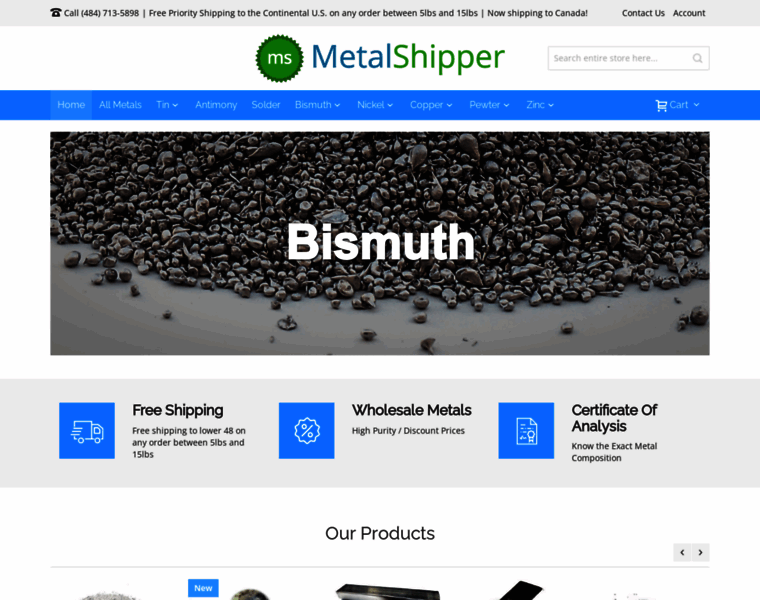 Metalshipper.com thumbnail