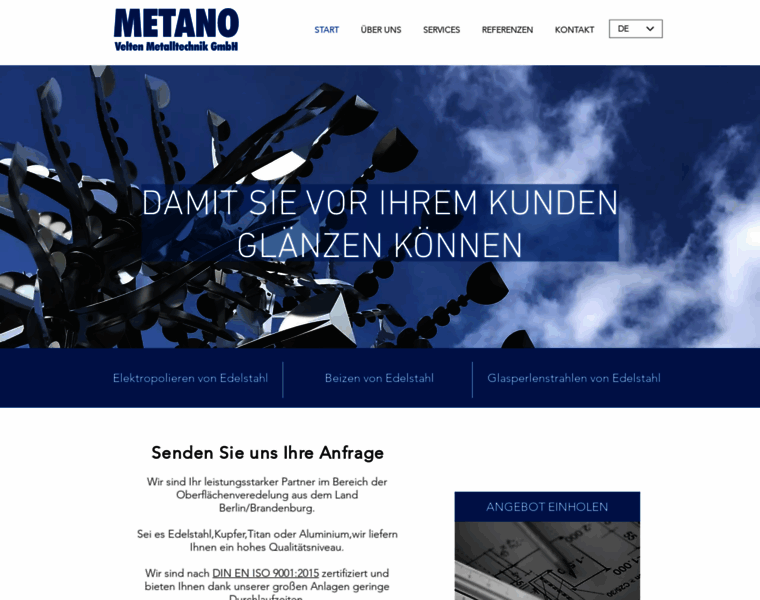 Metano.de thumbnail