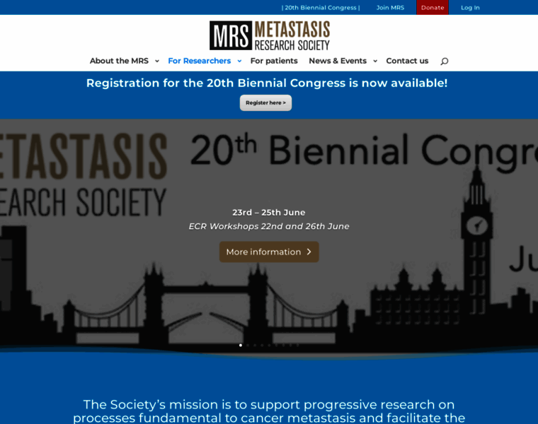 Metastasis-research-conferences.org thumbnail