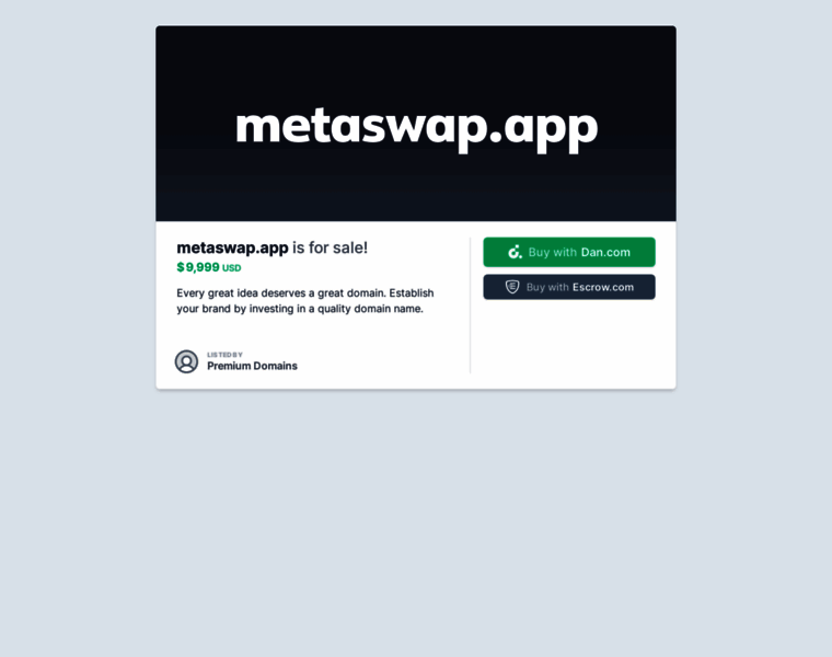 Metaswap.app thumbnail