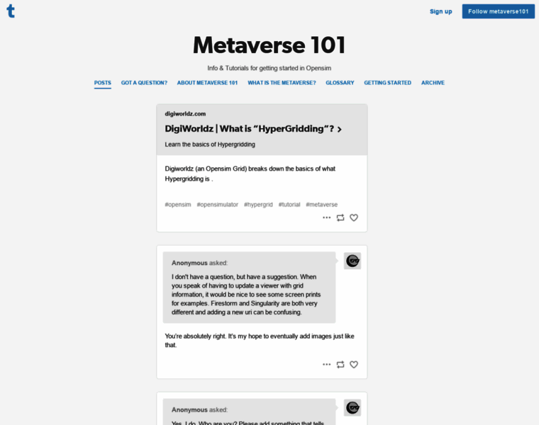 Metaverse101.com thumbnail