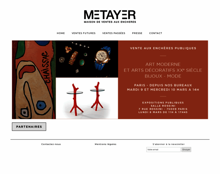 Metayer-auction.com thumbnail