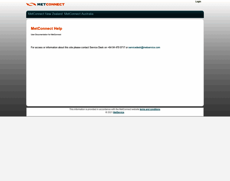 Metconnect.co.nz thumbnail
