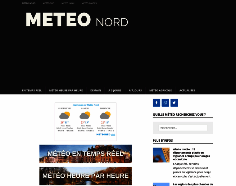 Meteo-nord.fr thumbnail