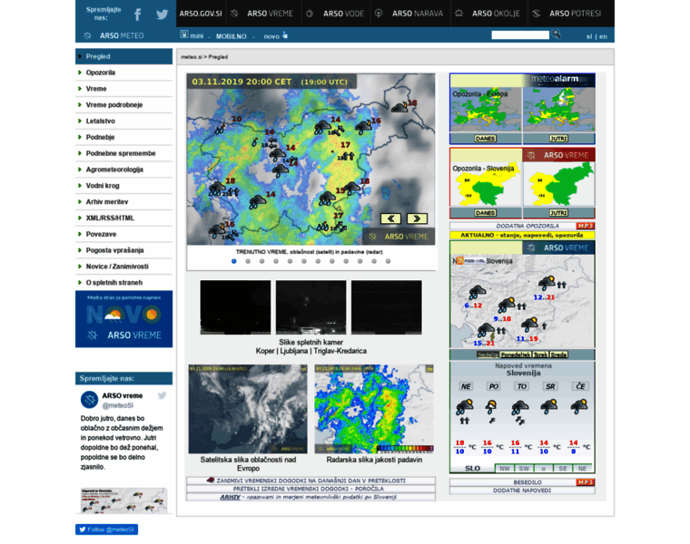Meteo.si thumbnail Meteo.si thumbnail