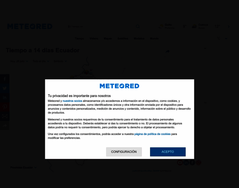 Meteored.com.ec thumbnail