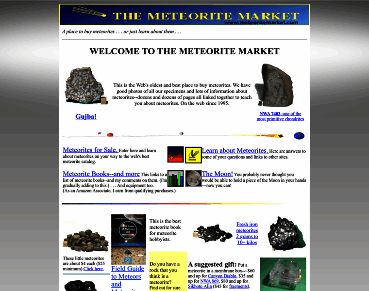 Meteoritemarket.com thumbnail
