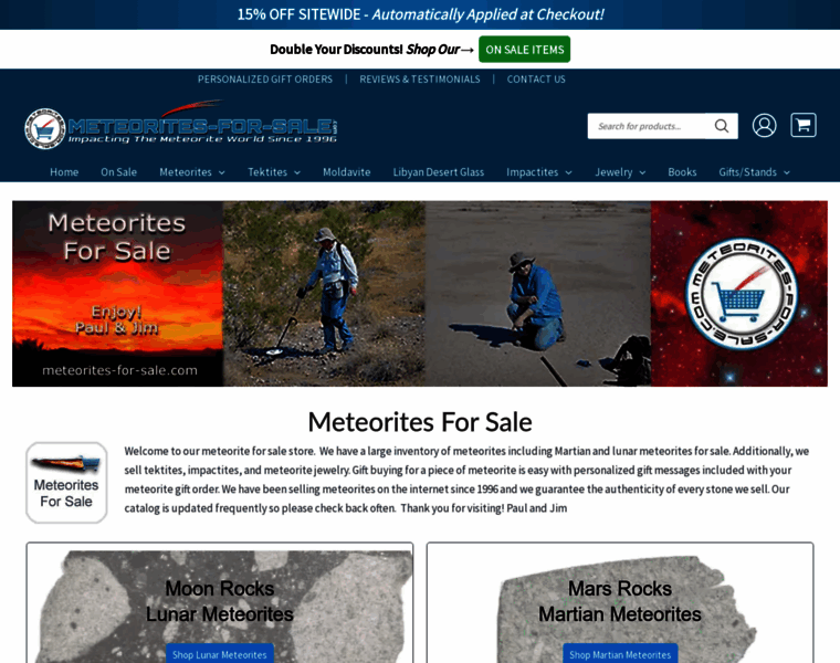 Meteorites-for-sale.com thumbnail