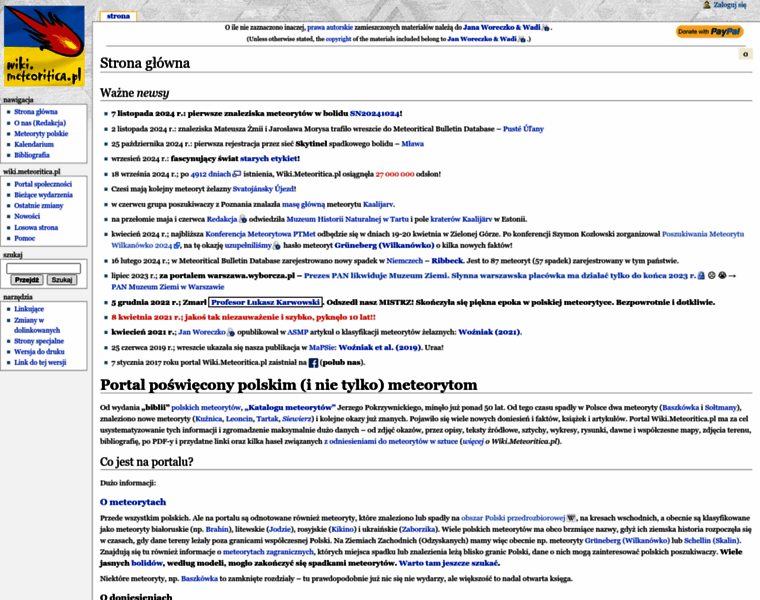 Meteoritica.pl thumbnail Meteoritica.pl thumbnail