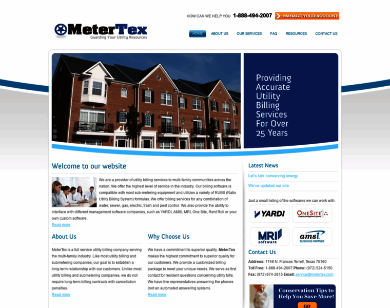 Metertex.com thumbnail
