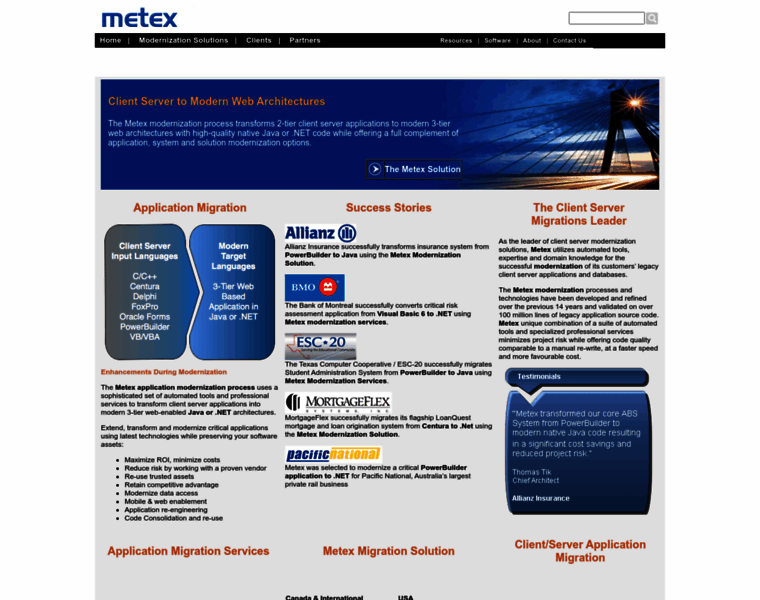 Metex.com thumbnail