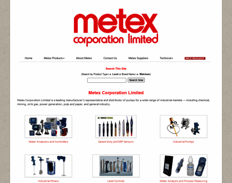 Metexcorporation.com thumbnail