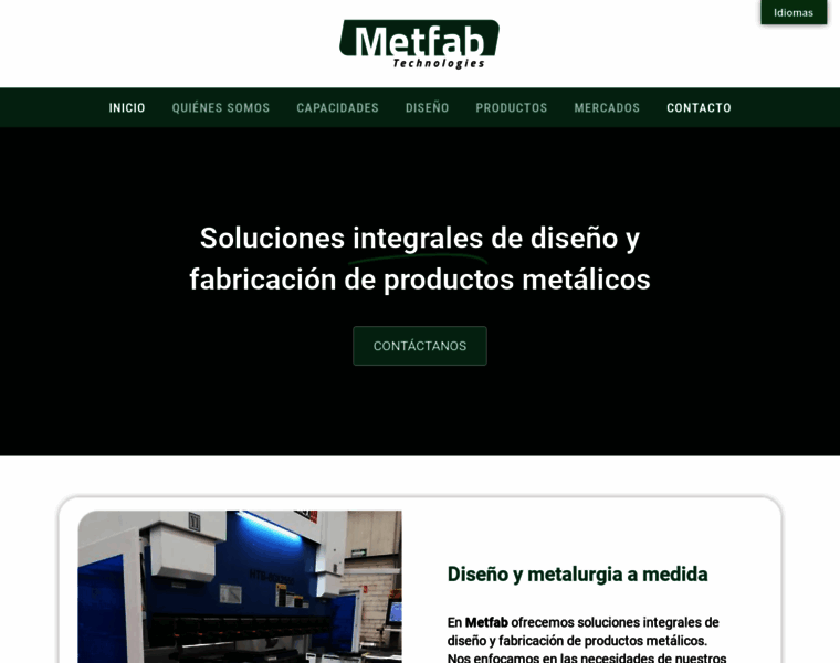 Metfab.mx thumbnail