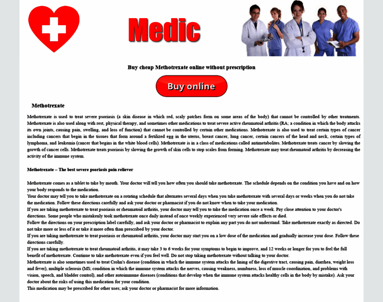 Methotrexate.me thumbnail