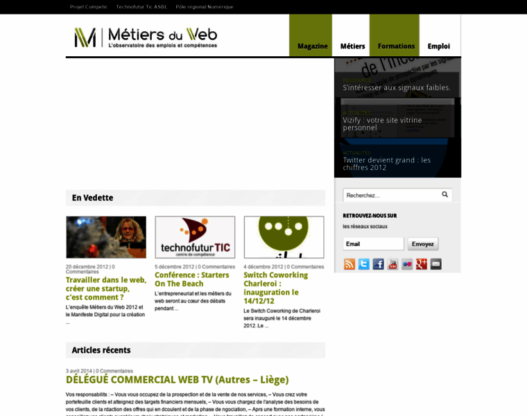 Metiers-du-web.com thumbnail