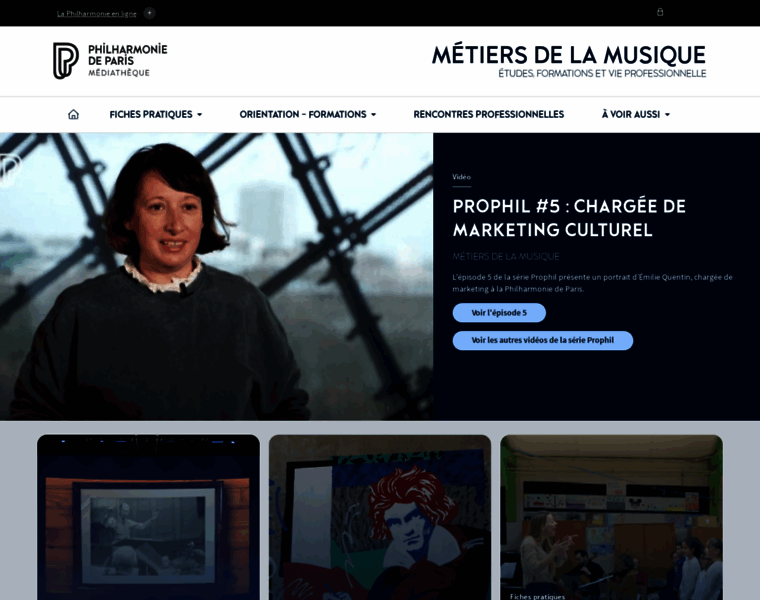 Metiers.philharmoniedeparis.fr thumbnail